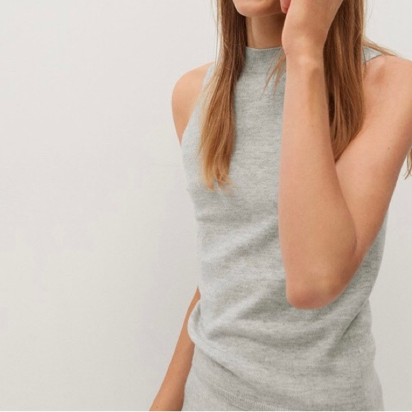 Mango Tops - 💕MANGO Fine Knit Tank Top Medium